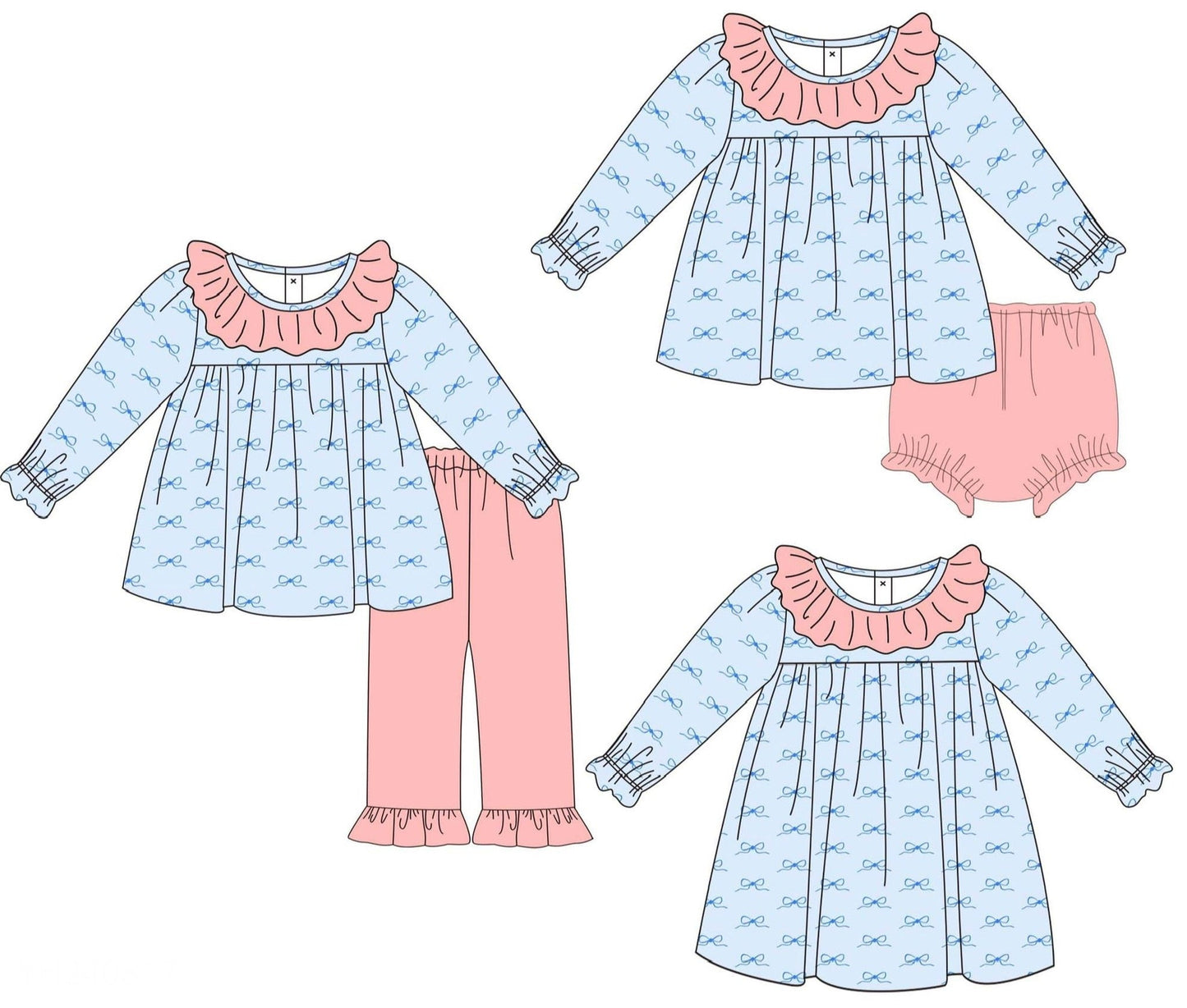 Blue Bows Collection - ETA mid January