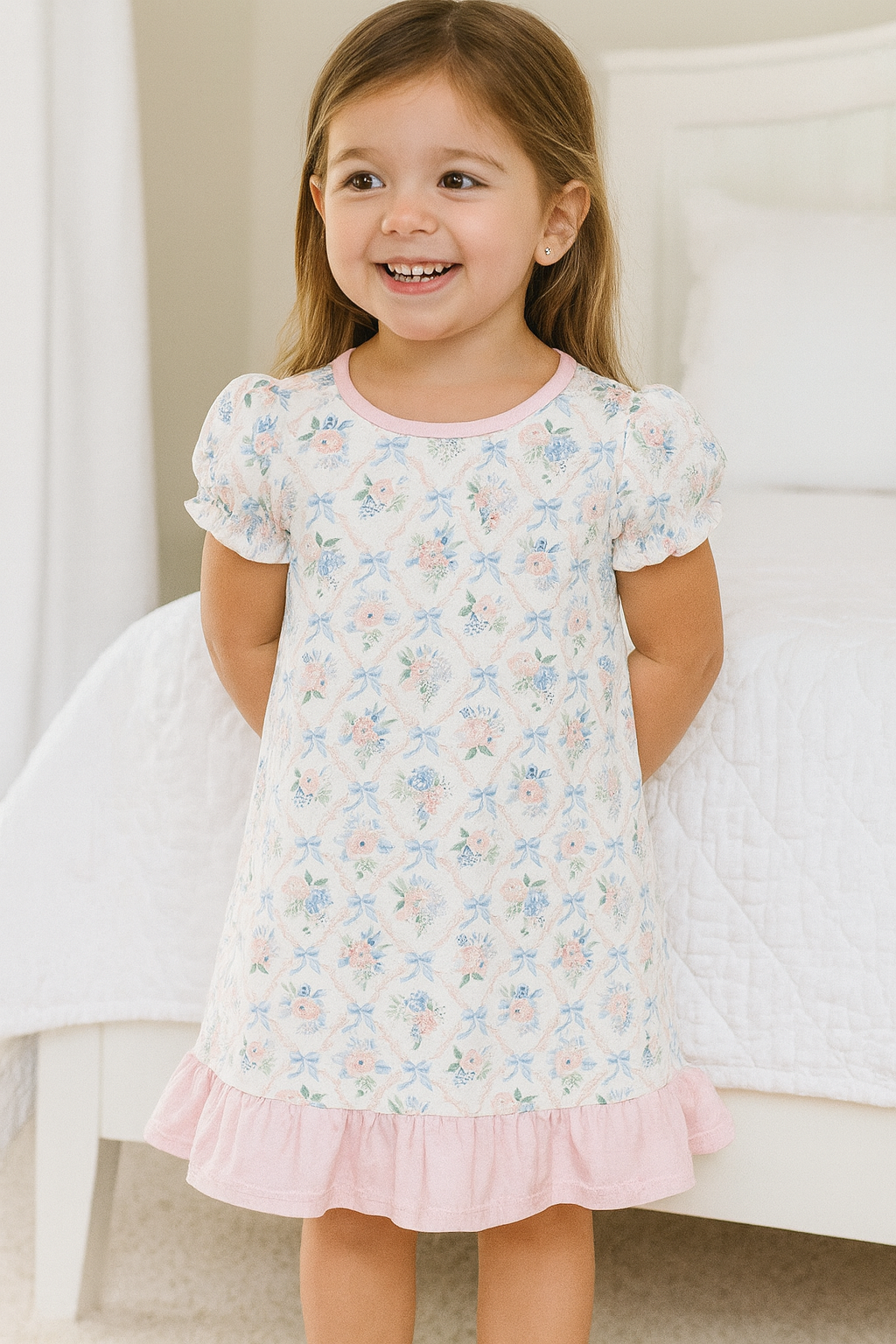 Flowers and Bows Pajamas - ETA mid January