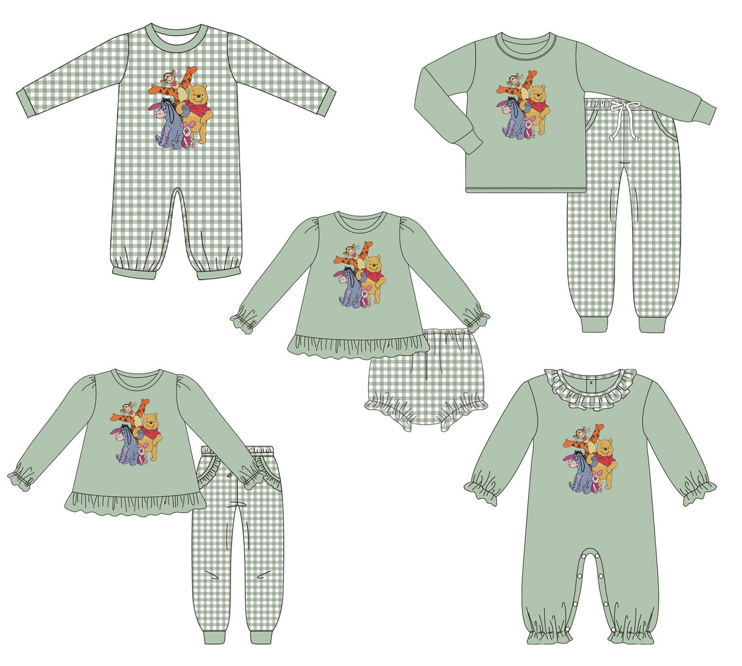 Hundred Acre Woods Embroidered Collection - ETA mid January