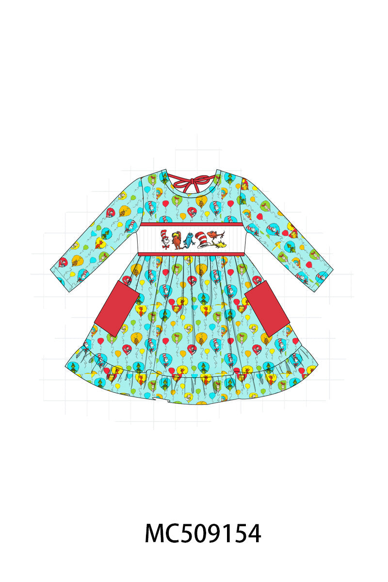 PO65 Mint Dr. Seuss smocked collection