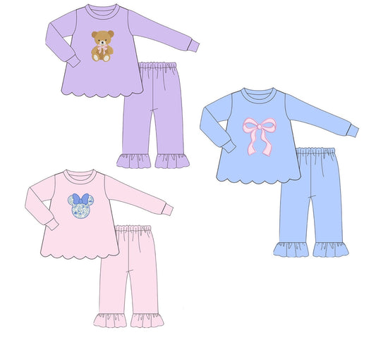 Ruffle Embroidered Sets - ETA mid January
