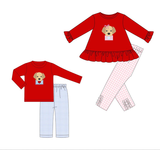 Puppy Valentines Appliqué Sets - ETA early January
