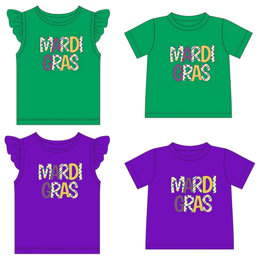 Mardi Gras Appliqué Shirts - ETA early January