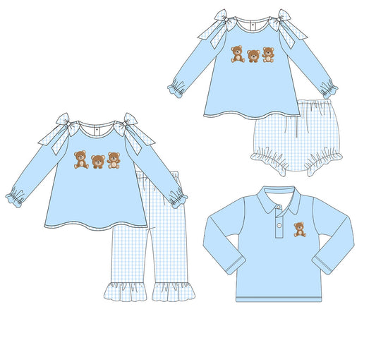 Teddy Bear Embroidered Collection - ETA mid January
