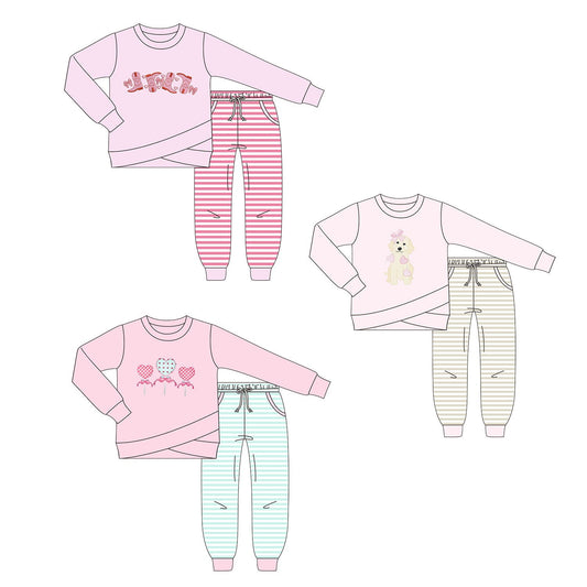 Pink Joggers Embroidered Collection - ETA early January