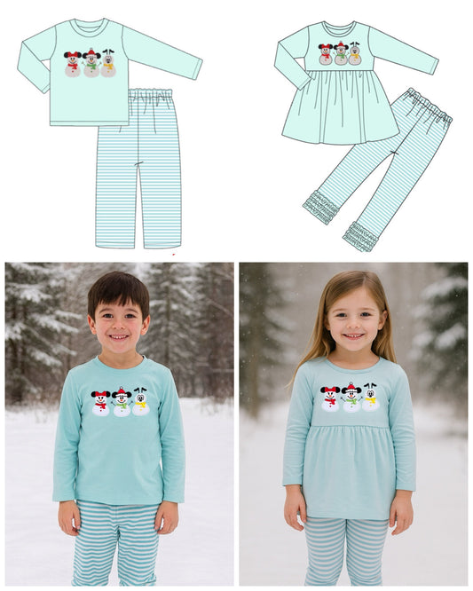 Snow Characters Appliqué Sets - ETA early January