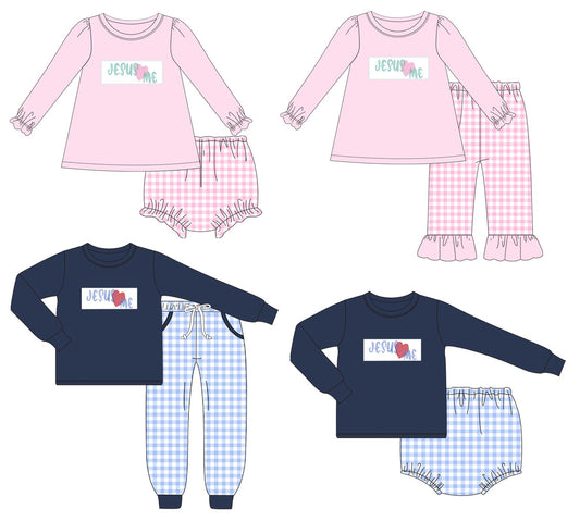 Jesus Loves Me Embroidered Collection - ETA mid January