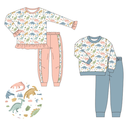 Dinosaurs Jogger Sets - ETA late December