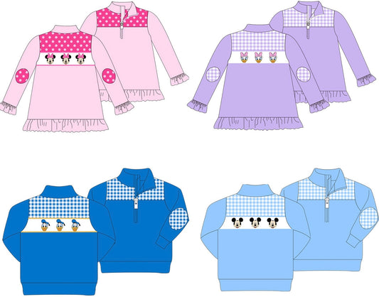 Character Embroidered Pullovers - ETA mid January