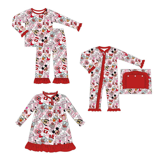 Character Valentines Pajamas - ETA early January
