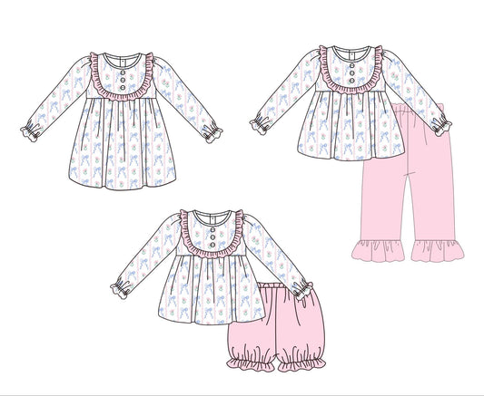Blue Bows and Floral Collection - ETA early January
