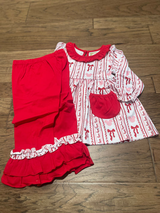 Mouse Valentine Girls Set
