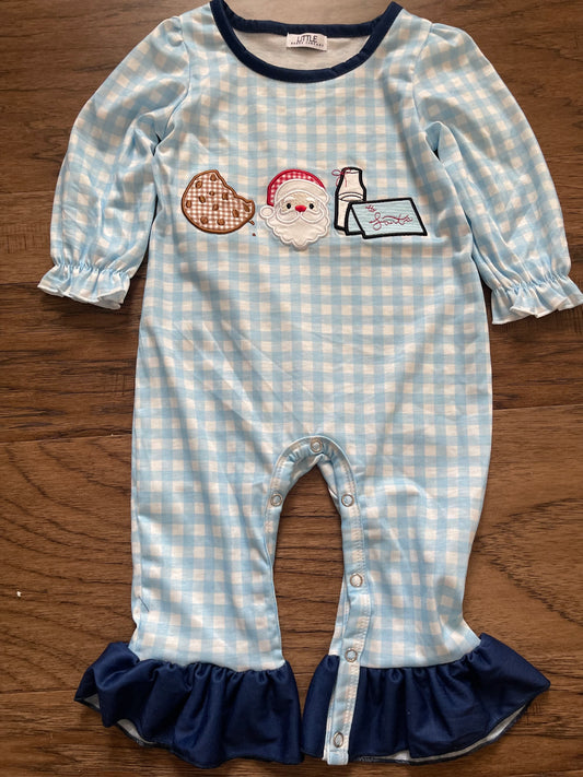 Milk and Cookies Girls Romper