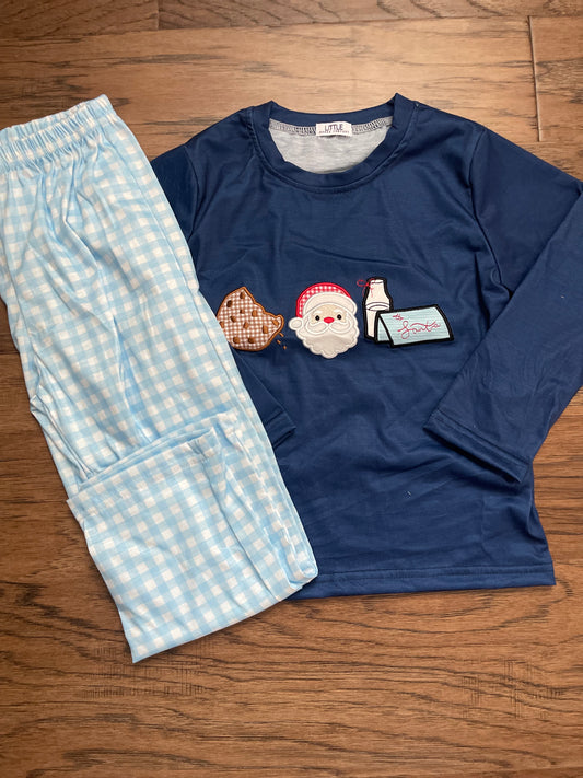 Milk and Cookies Set - Gingham