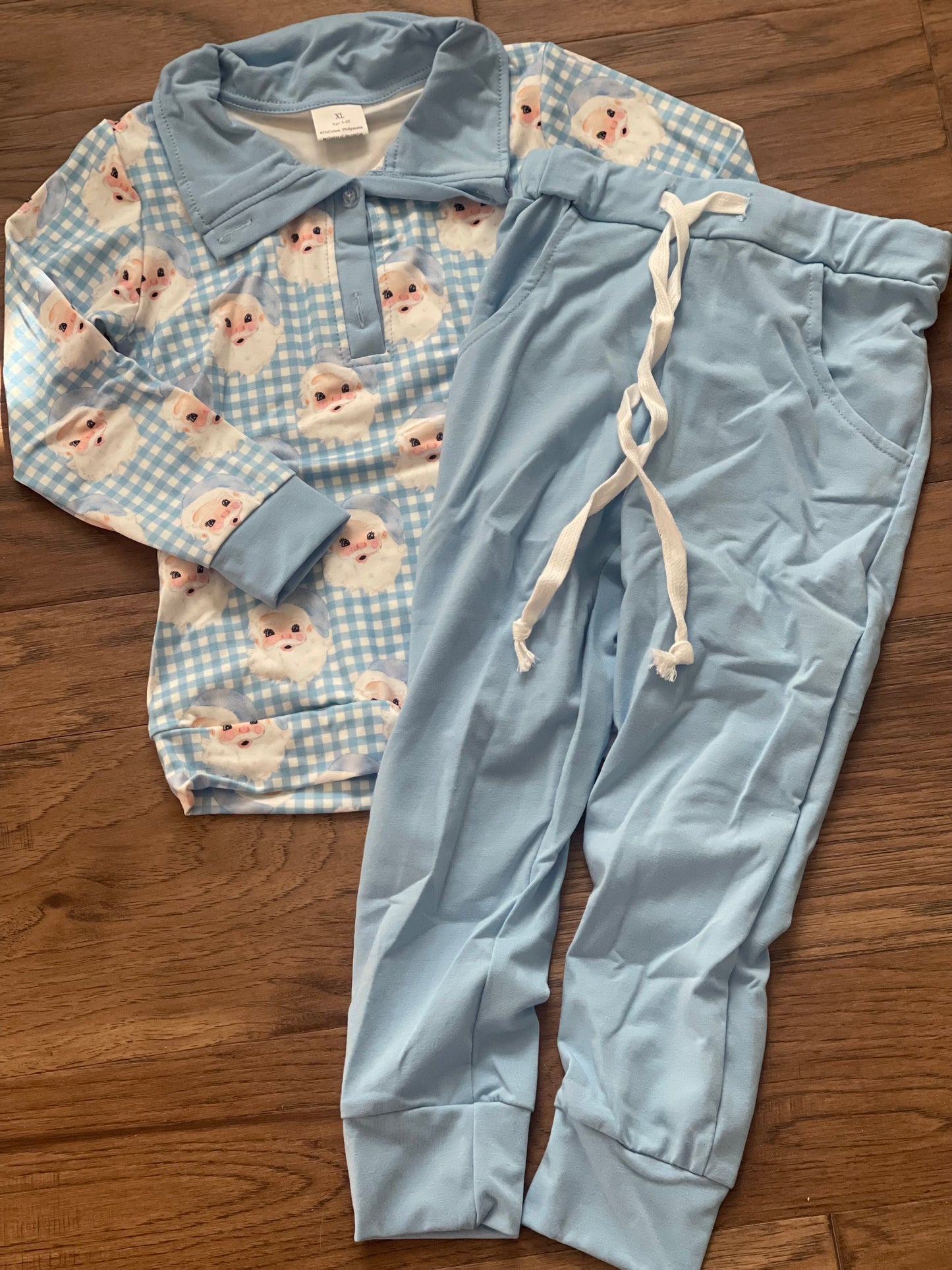 Santa Jogger Set