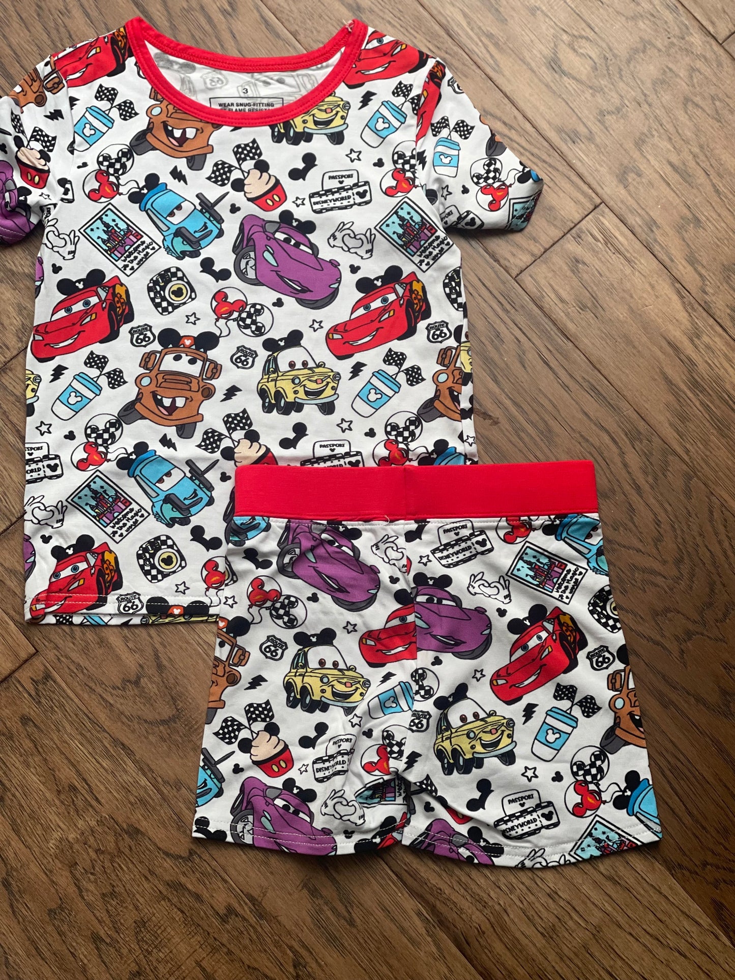 Race Cars Bamboo Pajamas Collection