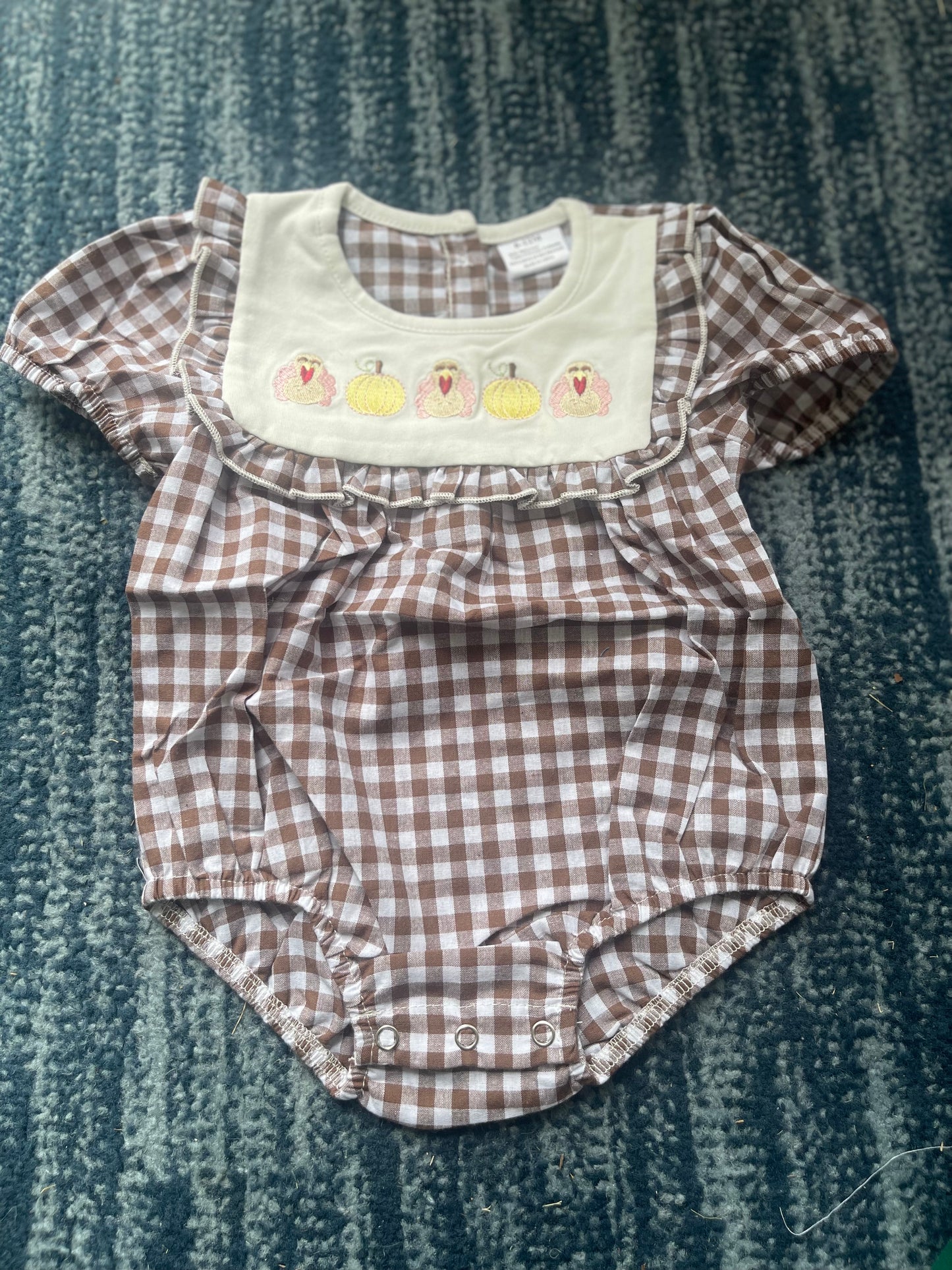 Embroidered Turkey Bubble