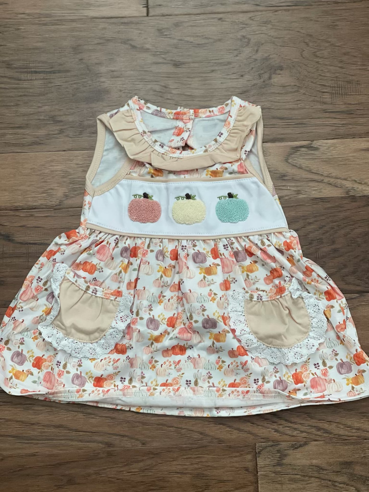 Pastel Pumpkin Dress