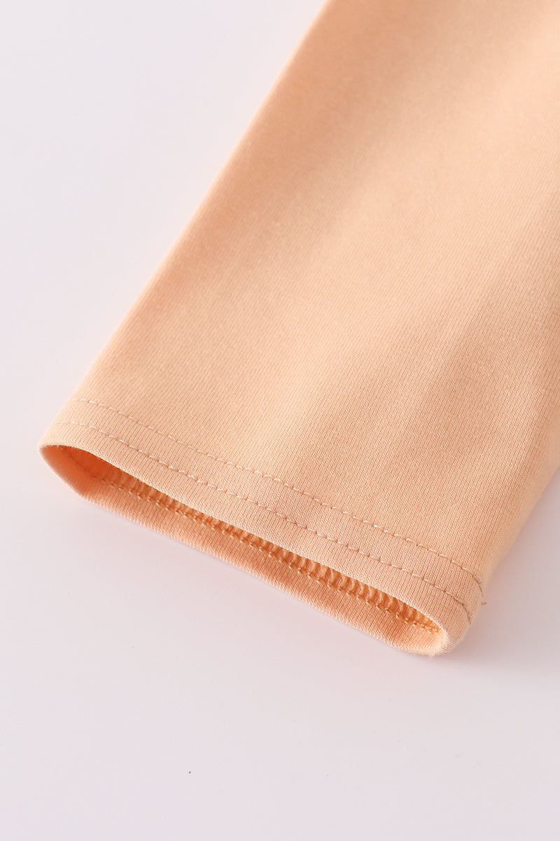 Cream sweet as pie french knot ruffle pants set