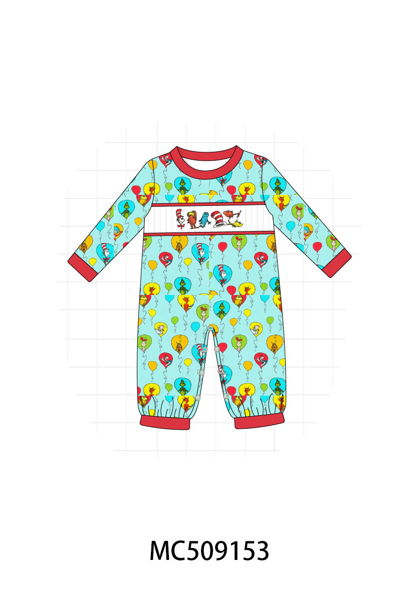 PO65 Mint Dr. Seuss smocked collection