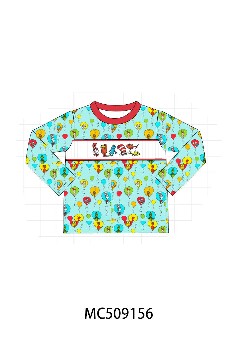 PO65 Mint Dr. Seuss smocked collection